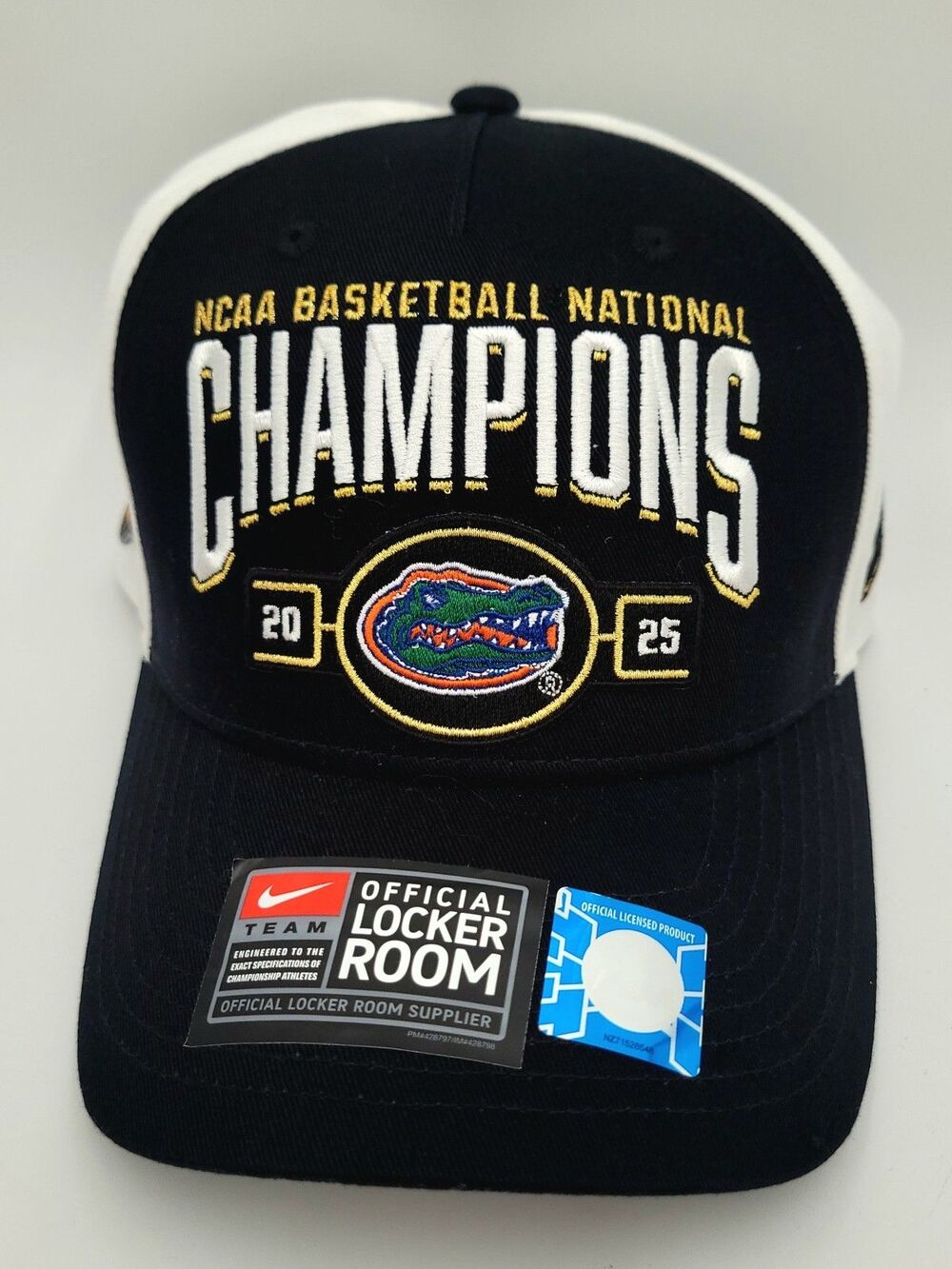 Nike Jordan Florida Gators 2025 NCAA National Champions Locker Room Snapback Hat